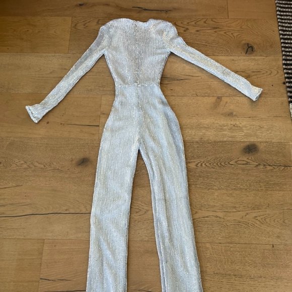 Femme silver jumpsuit - Picture 2 of 6